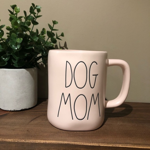Rae Dunn Other - RAE DUNN pink Dog Mom mug
